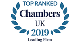 Chambers UK 2019 - Leading Firm