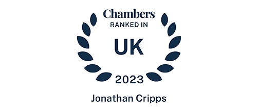 Jonathan Cripps - Ranked in Chambers UK 2023