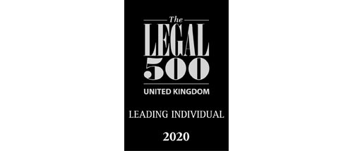 The Legal 500 UK 2020 - Leading individual